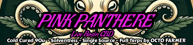 Rosin CBD - Pink Panther 90μ (1.00g)